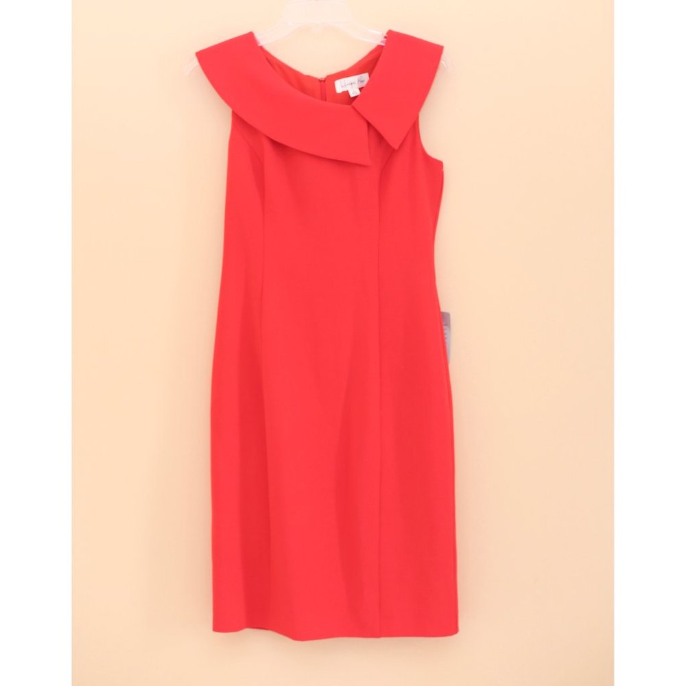 Harper Rose Asymmetric Collar Dress